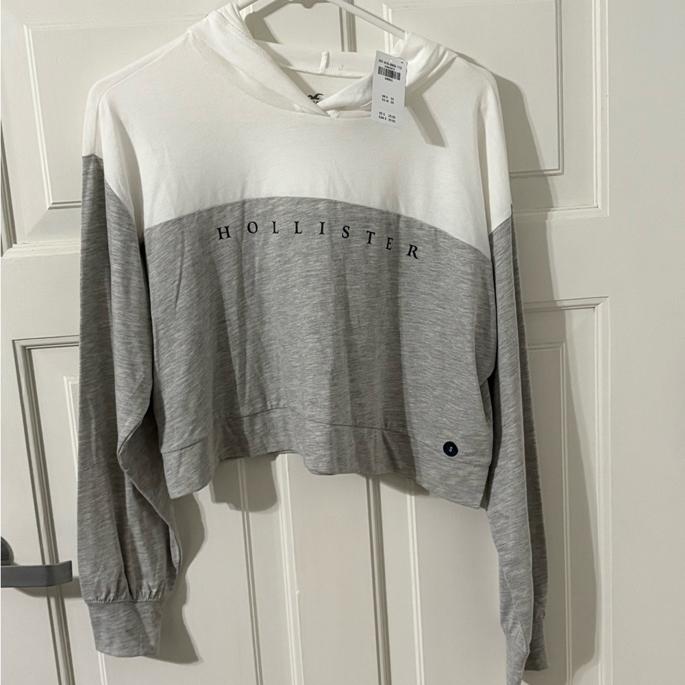 NWT Hollister Women's Crop Lightweight Hoodie Small